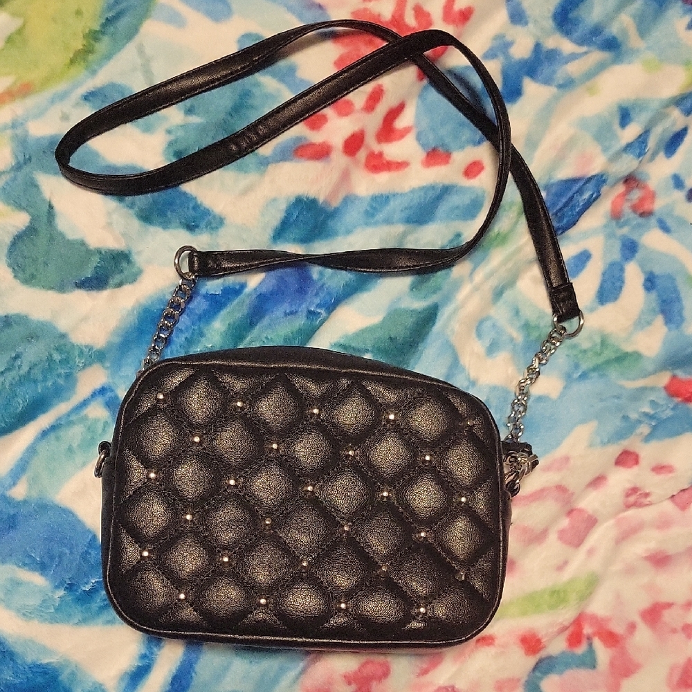 Rebecca Minkoff Diamond Quilt Studded Crossbody Bag NWT